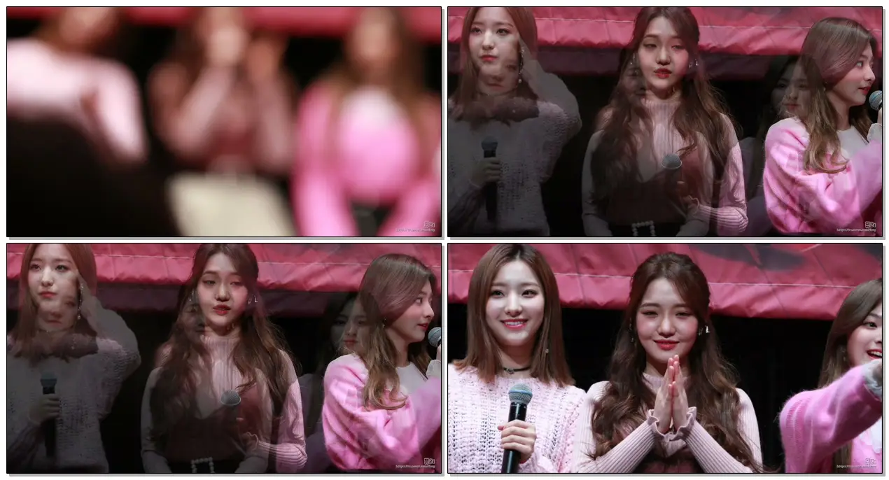 190128 프로미스나인(fromis_9) 노지선 (From.9 Release event 미니 토크)