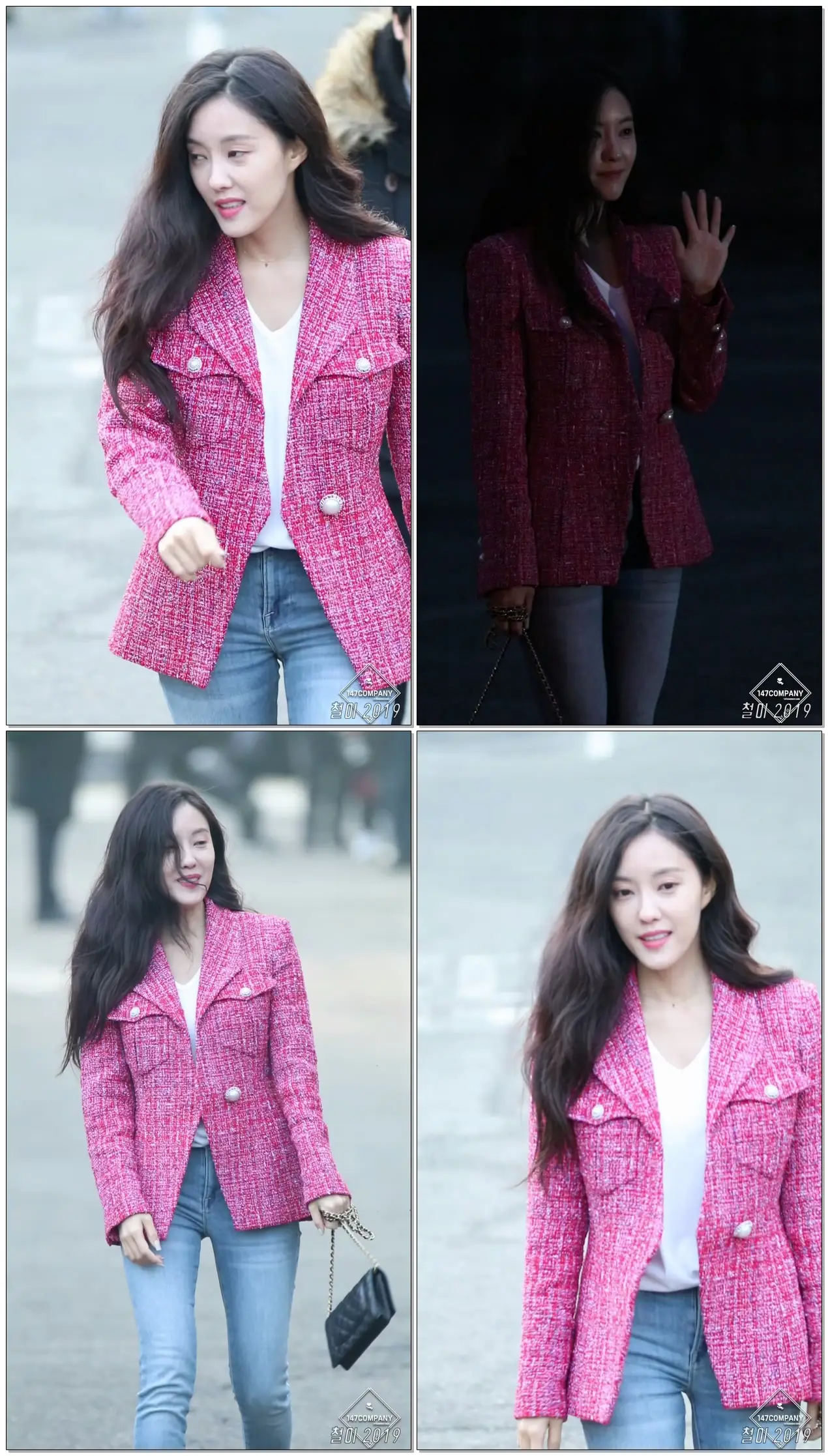 T-ARA HYOMIN Music Bank 190222 티아라 효민 BY 147Company 철이 - 뮤직뱅크 출근길 직캠 fancam