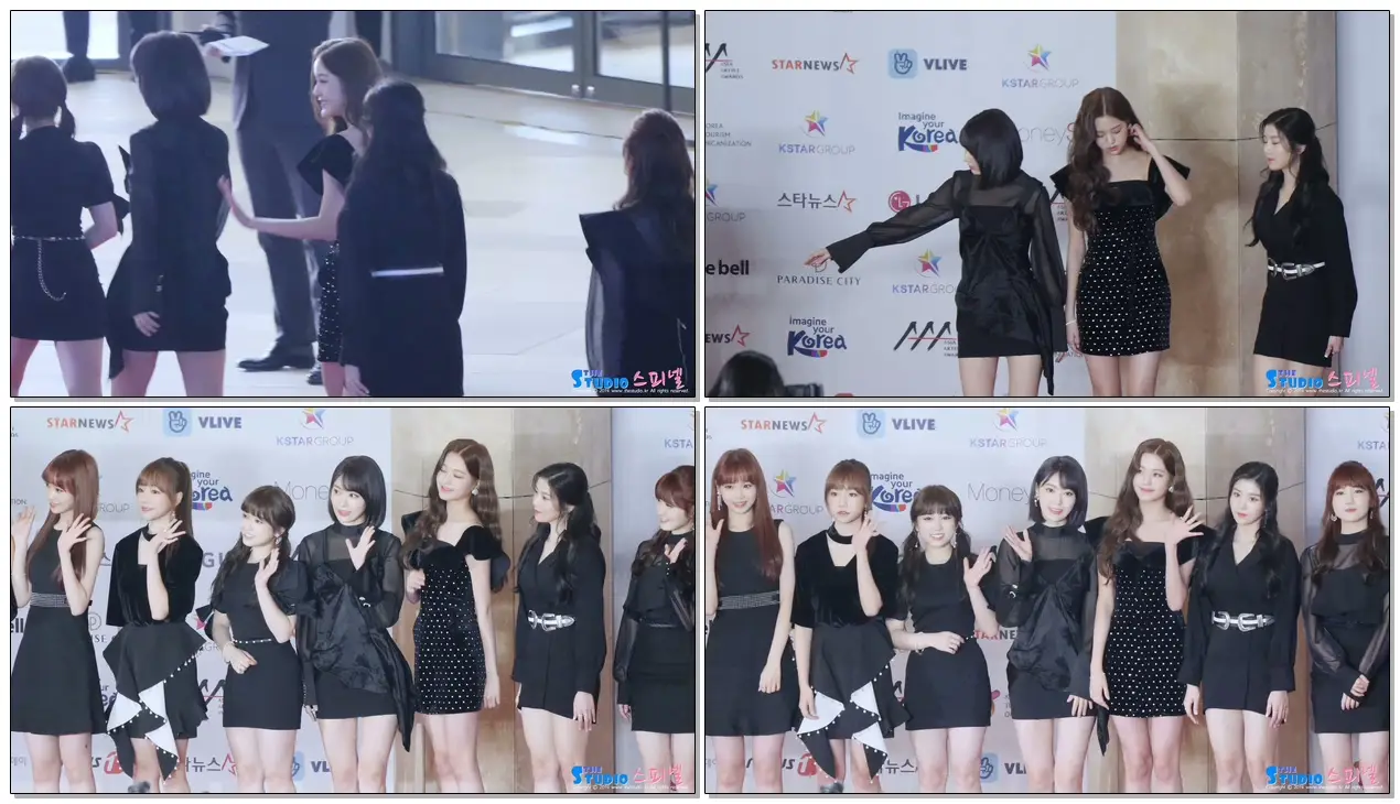 #아이즈원 #미야와키사쿠라 #장원영 181128 아이즈원 IZ*ONE 미야와키사쿠라 Miyawaki Sakura 장원영 Wonyong 레드카펫 Red Carpet 직캠 @ AAA 시상식 by Spinel