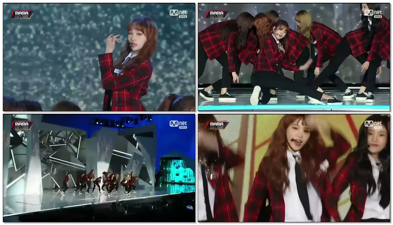 #MAMA10 #아이즈원 #IZONE 181210 아이즈원(IZONE) - Energetic (Wanna One Cover) Live MAMA 2018