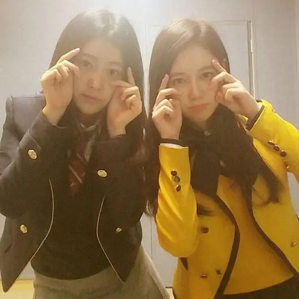 고딩 시절의 아이즈원 강혜원