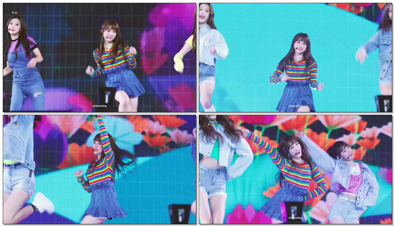 190106 아이즈원 '행복' 야부키 나코 Focus @GDA