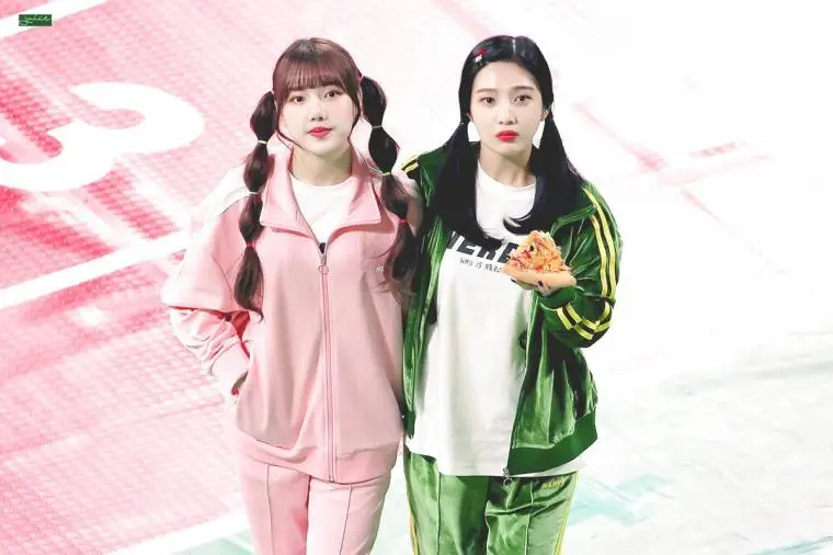 96라인 여자친구 예린이 랑 레드벨벳 조이