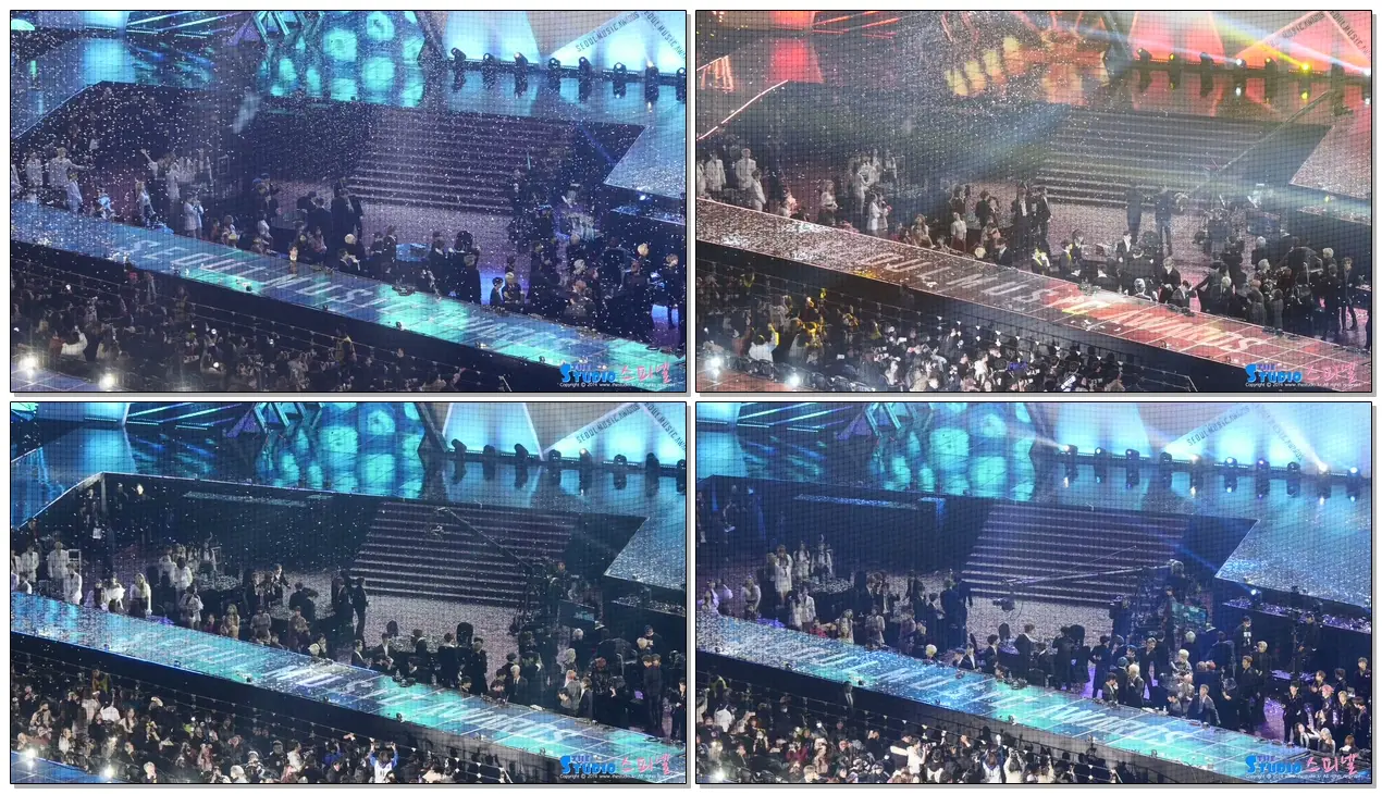 190115 전출연진 방탄소년단 BTS IDOL 앵콜 ancore 리액션 Reaction 직캠 @ 서울가요대상 by Spinel