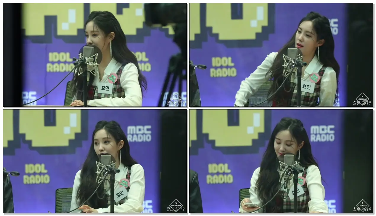 T-ARA HYOMIN 190305 티아라 효민 멘트 BY 147Company 철이 - 아이돌라디오 직캠 fancam