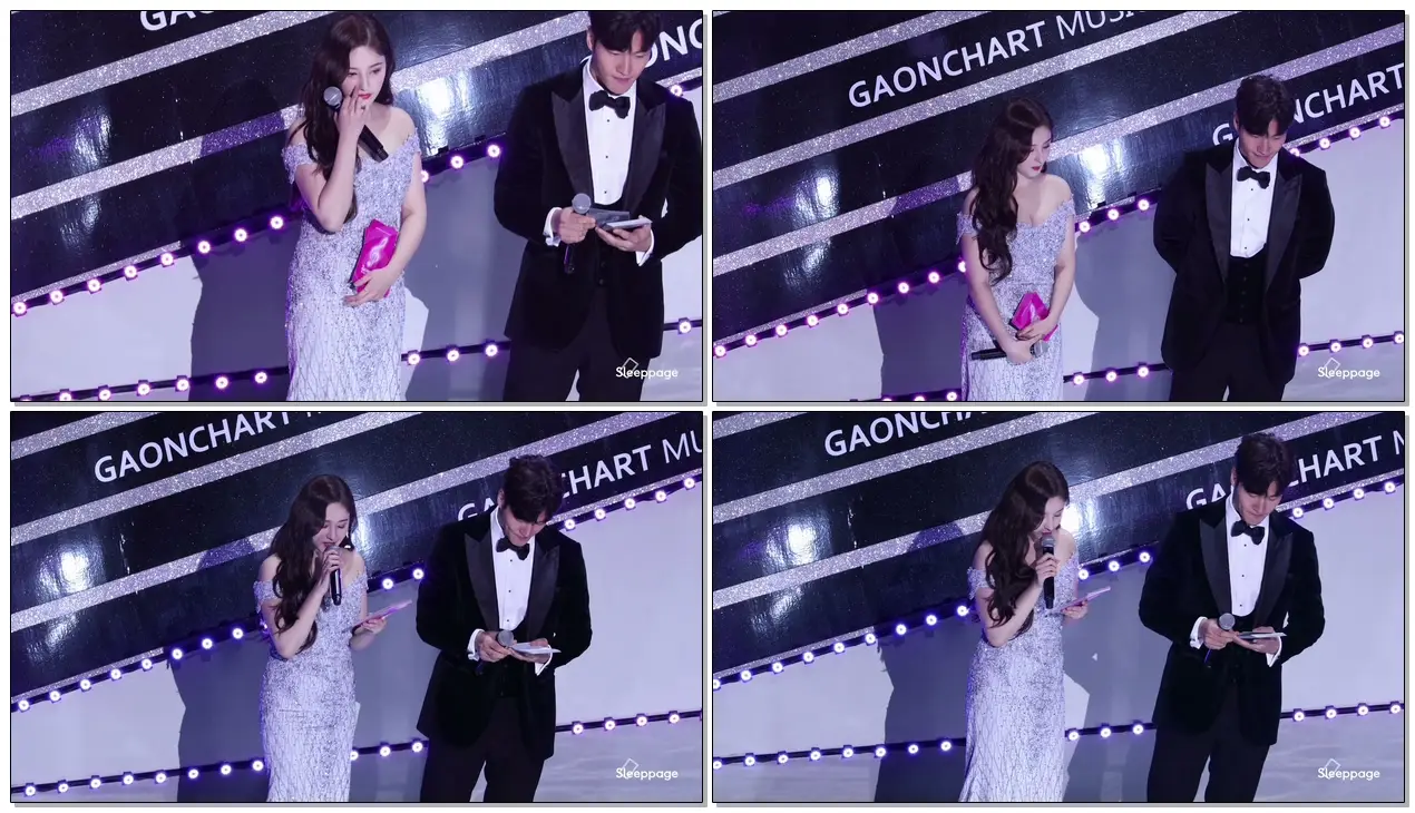 [4K] 190123 GAON CHART MUSIC AWARD NENCY MC MOMENT ( A Little Bit ) By Sleeppage