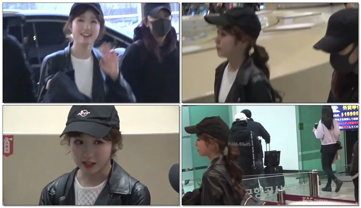 190315 아이즈원 혼다히토미(本田仁美) 김포공항 출국
