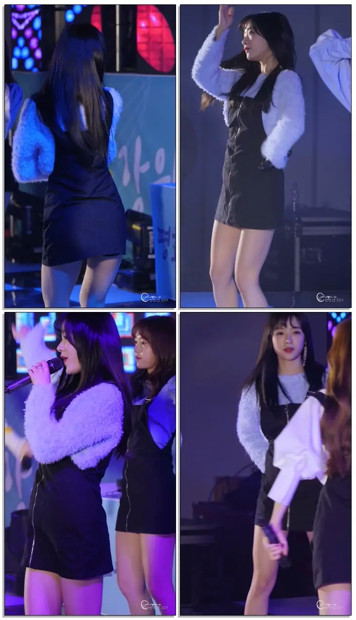 181215 에이프릴 APRIL 진솔 The Blue Bird 파랑새 @ 양구 평화이음콘서트 4K 60P 직캠