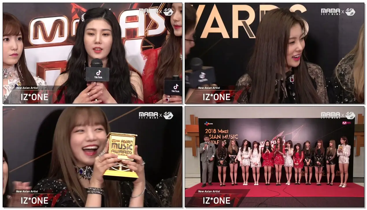 [2018MAMA x M2] 아이즈원(IZ*ONE) at 땡큐스테이지(Thank You Stage) in HONG KONG