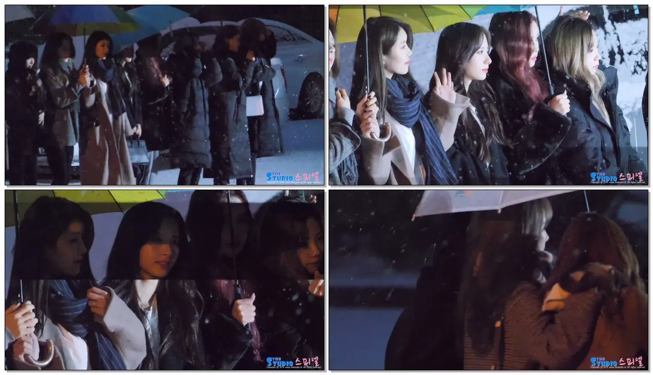 190215 우주소녀 WJSN 보나 Bona 뮤직뱅크 출근길 4K 직캠 fancam by Spinel