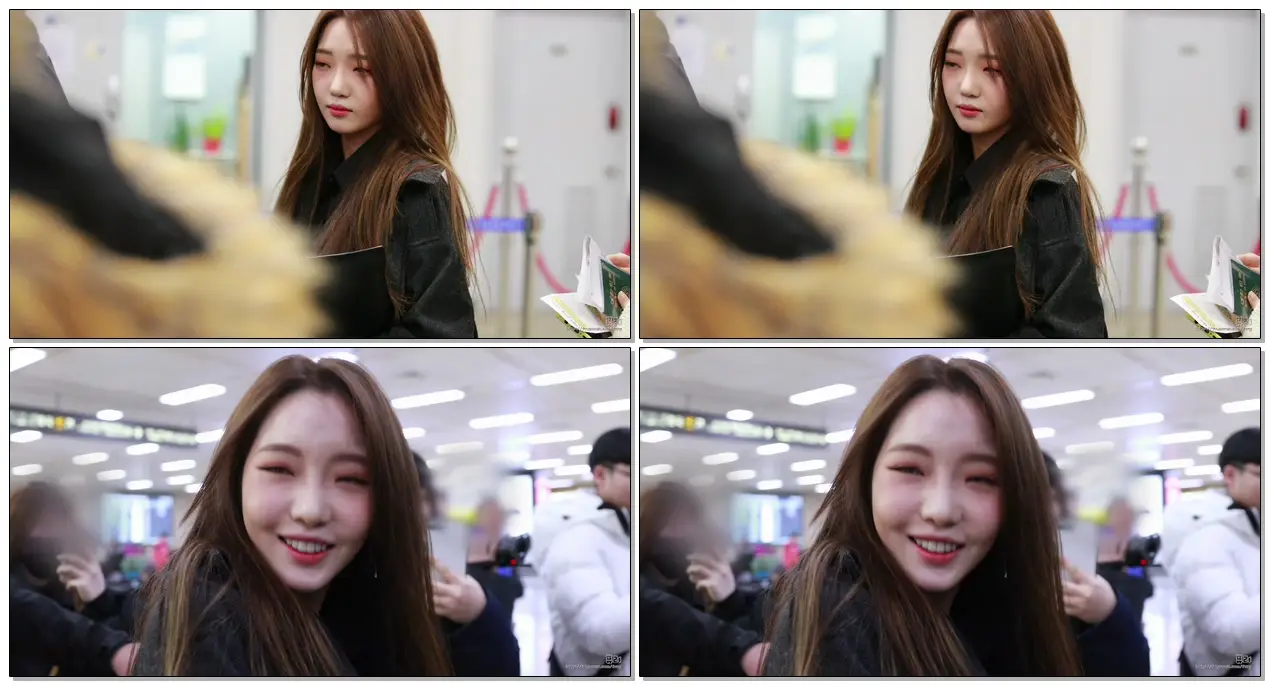 190129 프로미스나인(fromis_9) 노지선 (김포공항 입국)