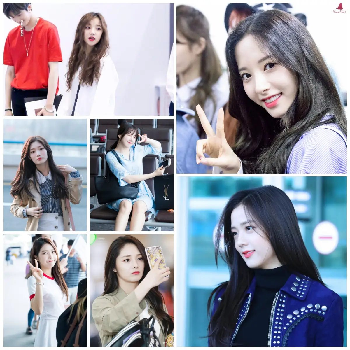 걸그룹 공항 모음