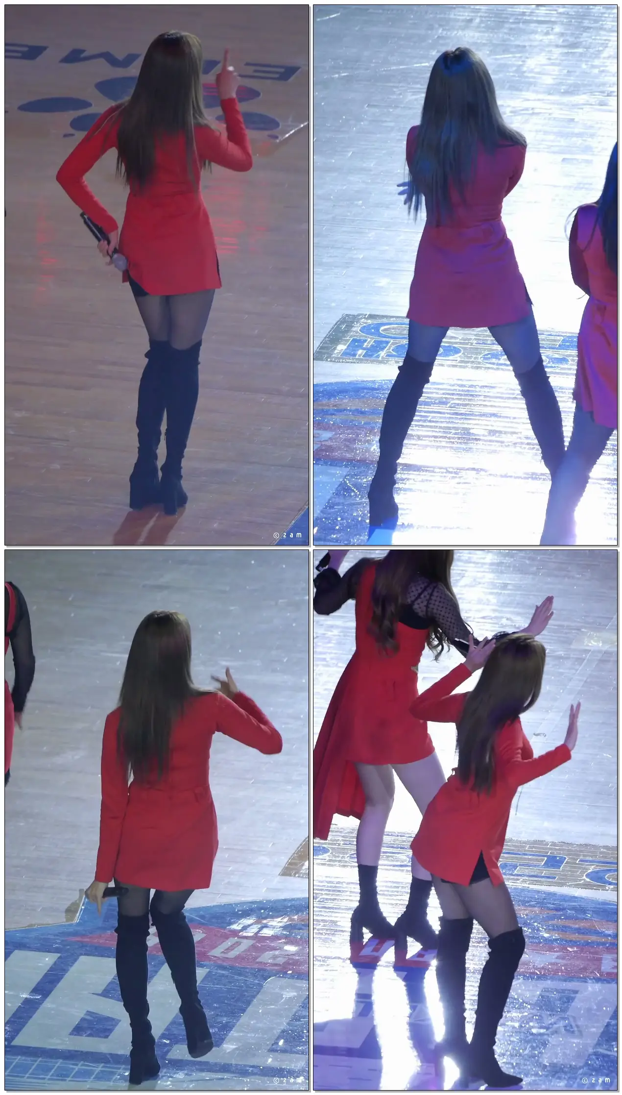 190106 모모랜드 주이 - BAAM 뒷태 Ver. (여자프로농구올스타전 장충체육관) 직캠 fancam by zam