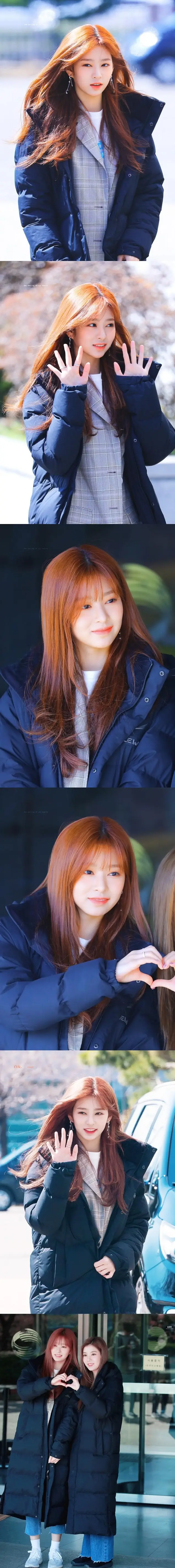 안녕하세요 녹화 출근길 [#아이즈원] #김민주