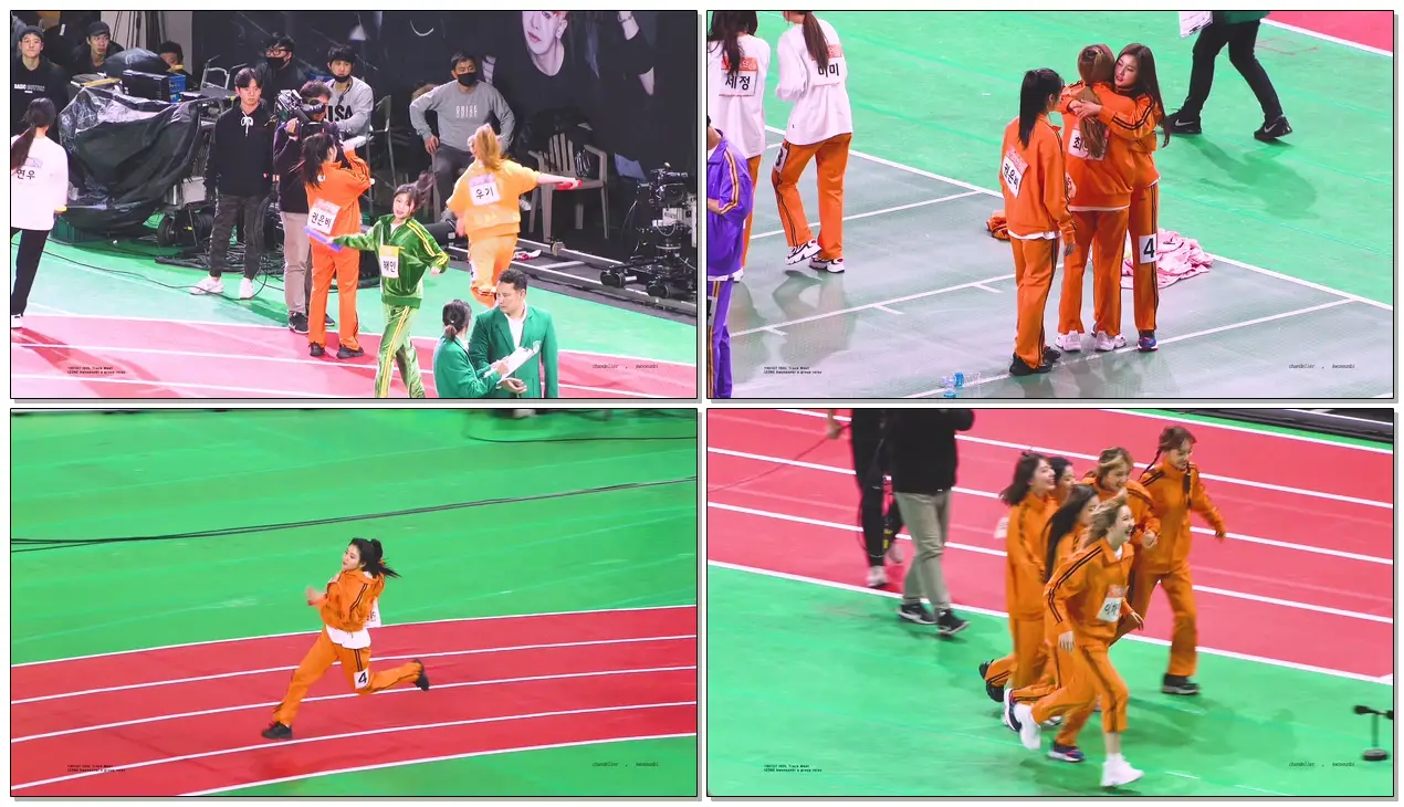 190107 아이즈원 (IZONE) 권은비 - 아육대 단체 계주 직캠 (Fancam)