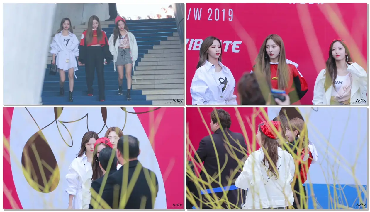 190324 #WJSN #은서(#EUNSEO).#보나(#BONA).#여름(#YEOREUM) '2019SEOUL FASHION WEEK' 블루카펫