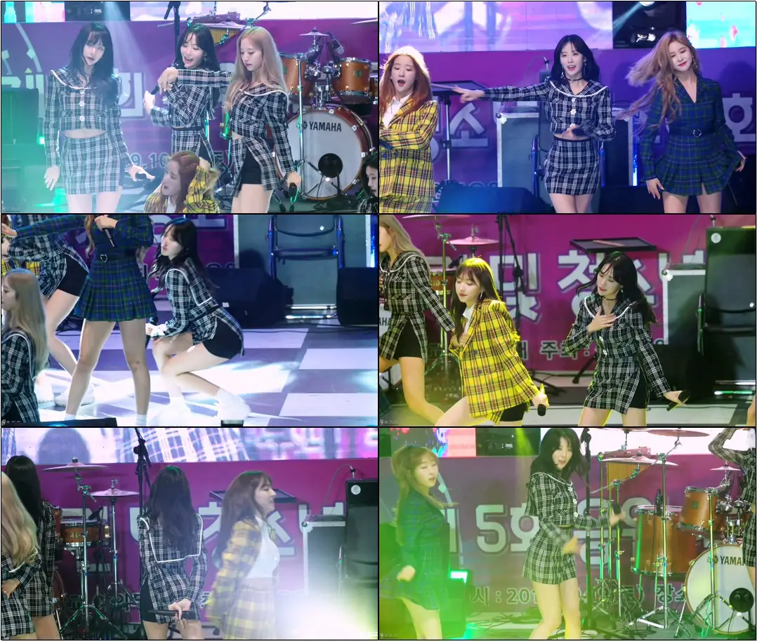 191019 #우주소녀(#WJSN) #루다 La La Love 직캠(Fancam) @구미대학교
