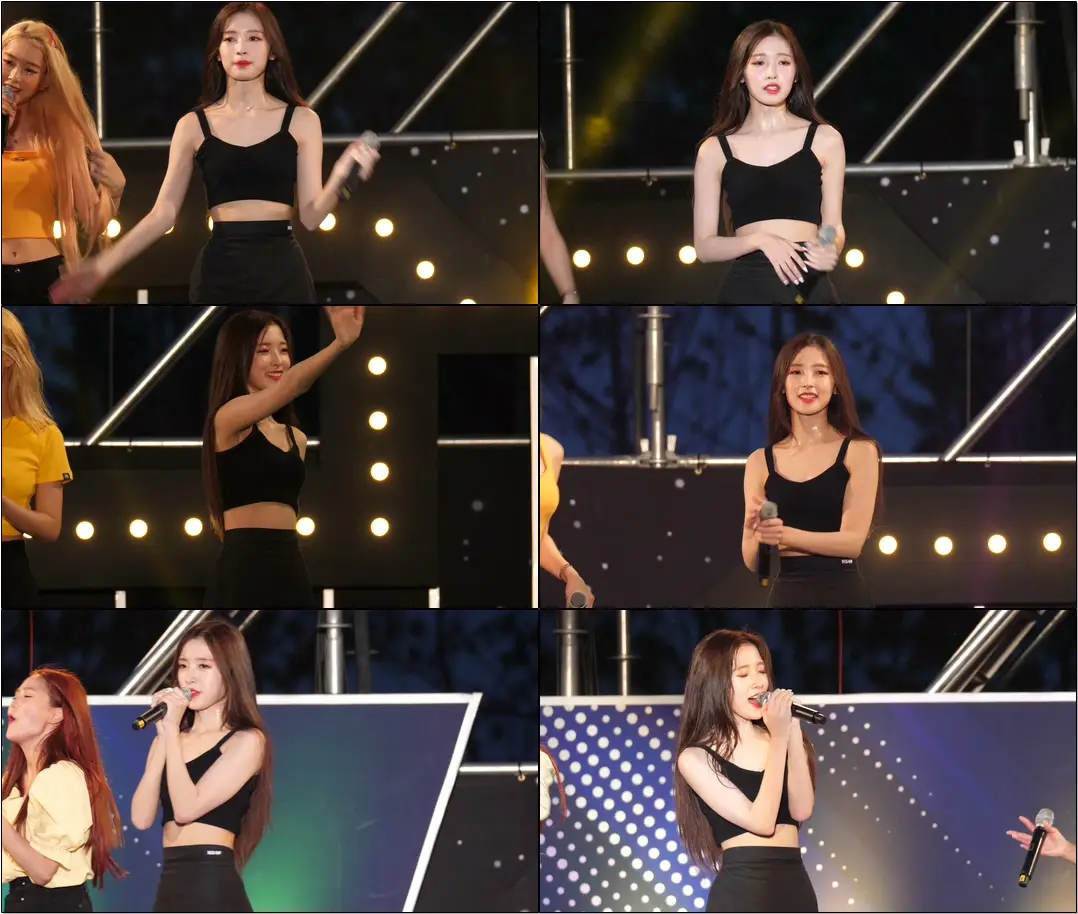 190727 #오마이걸(#OHMYGIRL) 영덕 I Found Love - #아린(#Arin) #직캠(#fancam)