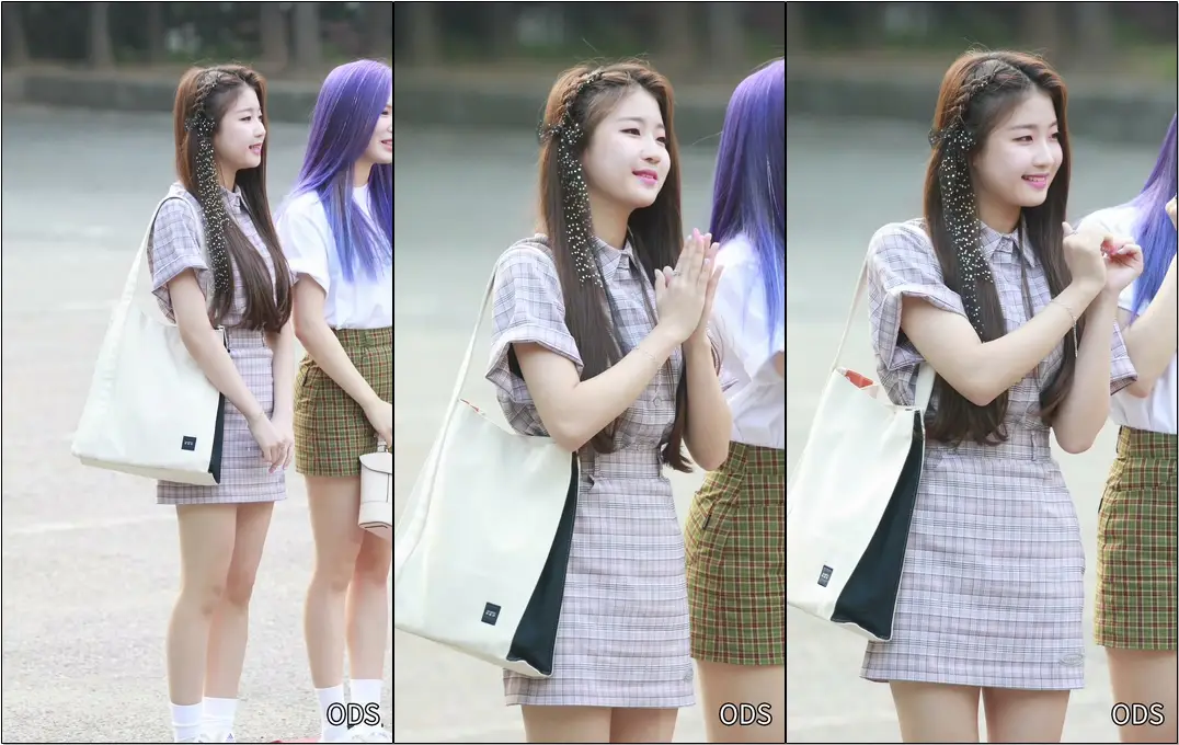 190719 #세러데이 (#SATURDAY) #민서 - Kbs 뮤직뱅크 출근길