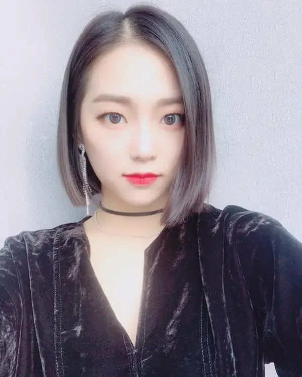 단발 예은(CLC).gif