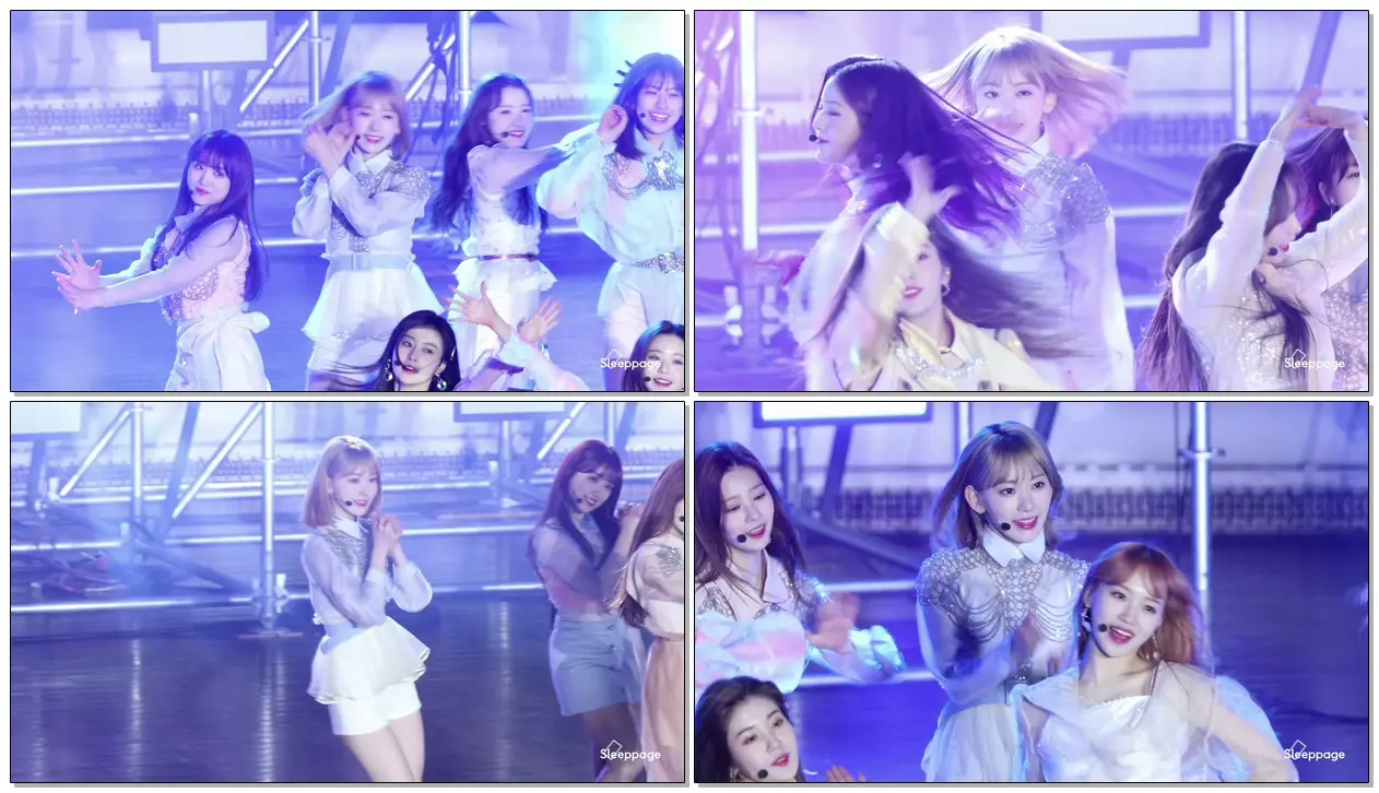 190402 #아이즈원 #IZONE 하늘위로 UP 사쿠라 SAKURA @ 여의도물빛무대 게릴라 공연