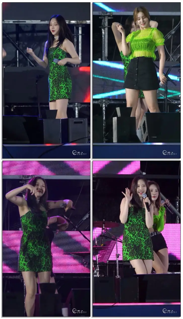 190608 #모모랜드 #MOMOLAND #나윤 'I'm So Hot 암쏘핫' @인제 DMZ POP 콘서트 #직캠