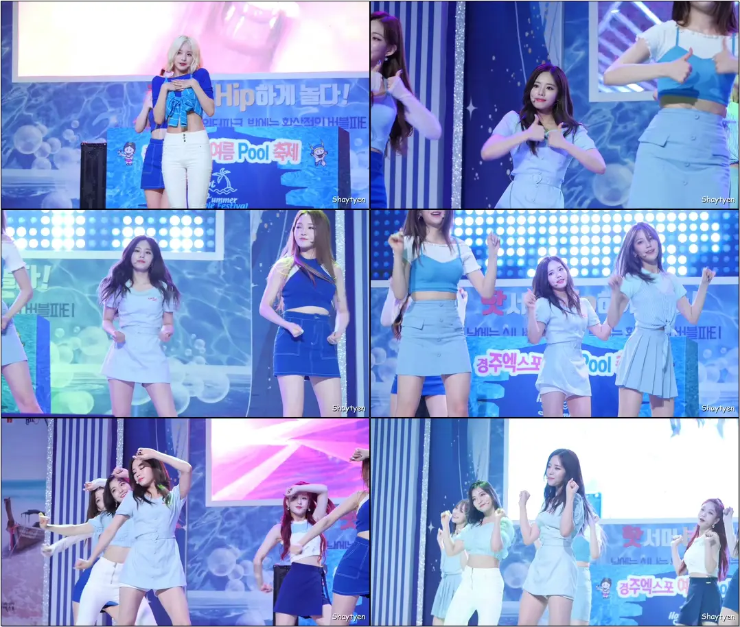 190727.#프로미스나인(#fromis_9) #박지원(#JiWon) - LOVE BOMB(러브밤) @경주Pool축제 #직캠(#Fancam)