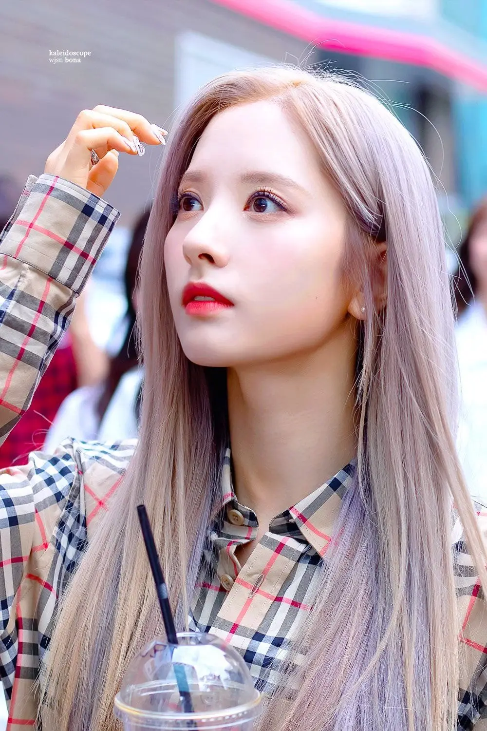 머리색깔 바뀐 우주소녀 보나