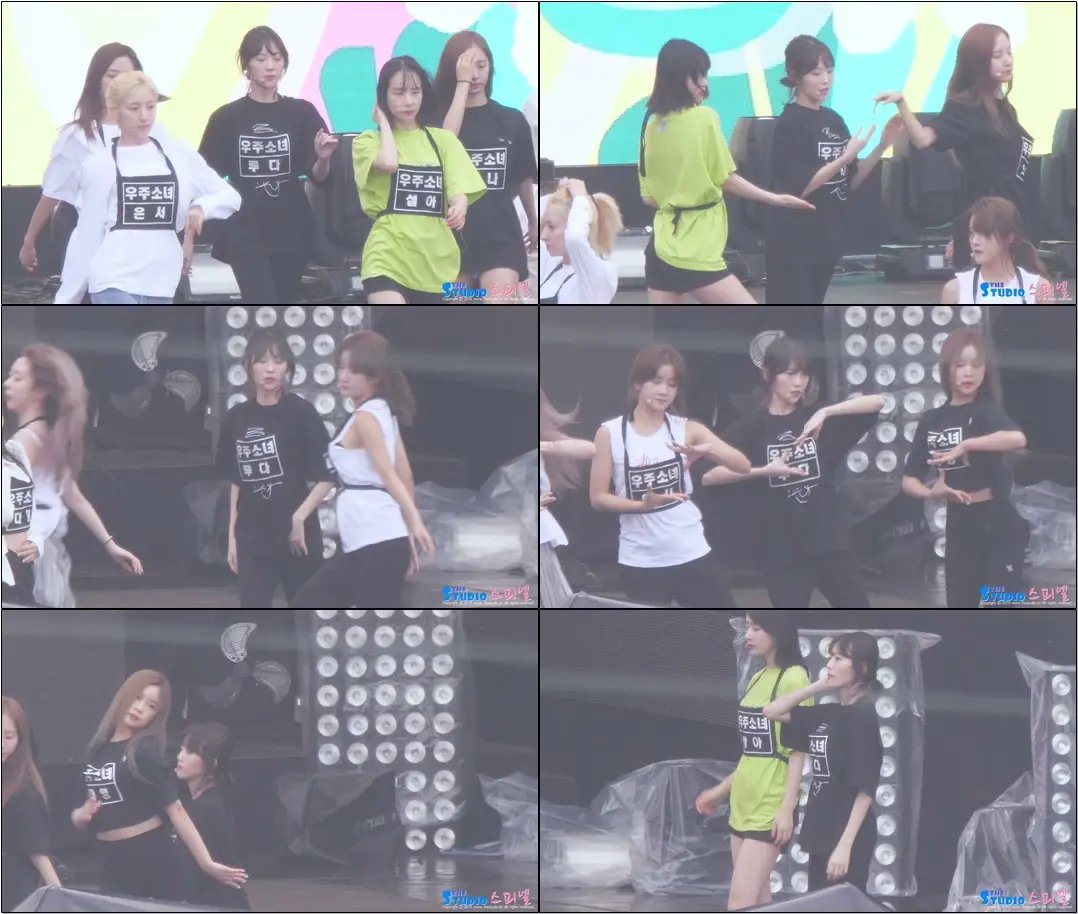 190722 #우주소녀 #루다 #직캠 'La La Love 라라러브' 사복 리허설 #WJSN #LUDA rehearsal #fancam