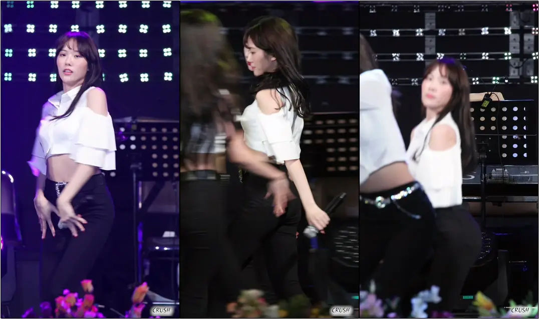 190831 #우주소녀 #루다 La la love 영동 추풍령 가요제 직캠