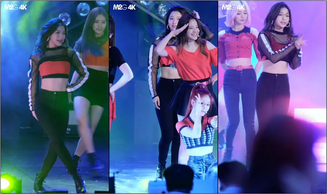 190629 #프로미스나인 #Fromis9 #새롬 ( 유리구두 ) 파크콘서트 #직캠 #Fancam