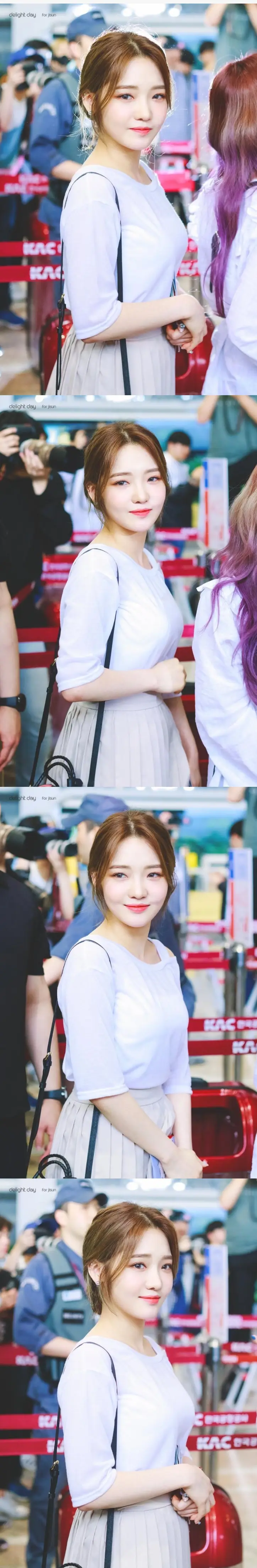 출국하는 프로미스나인 #노지선