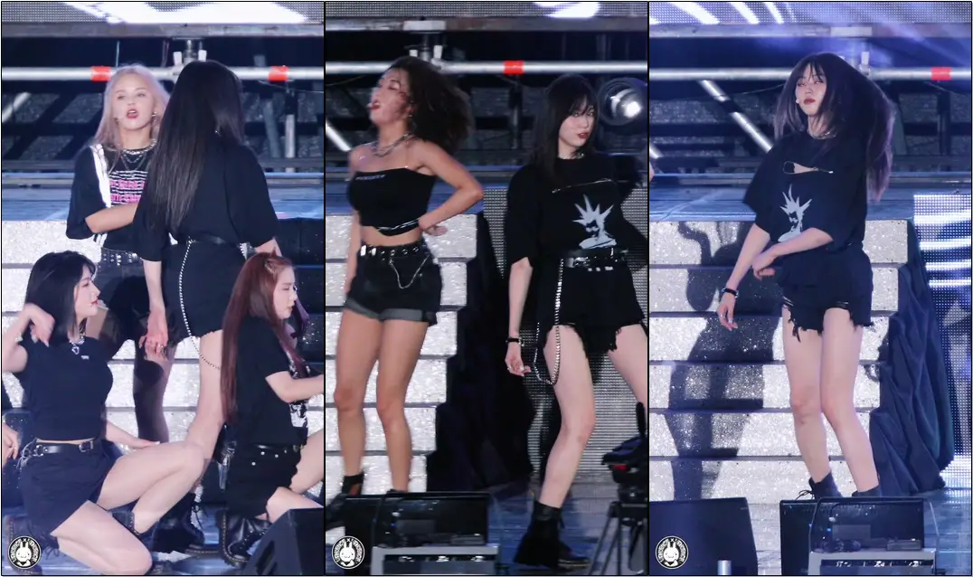 190825 씨엘씨 권은빈 직캠 '블랙드레스(BLACK DRESS)' CLC(EUNBIN) Fancam @카프콘서트