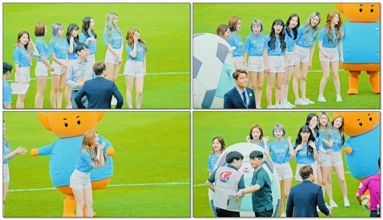 시축하는 #MOMOLAND(#모모랜드) #낸시 @190526 대구FC 축하공연