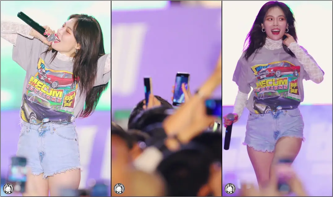 190920 #현아 #직캠 '버블팝(Bubble Pop)' #HyunA #Fancam @충남대학교 축제