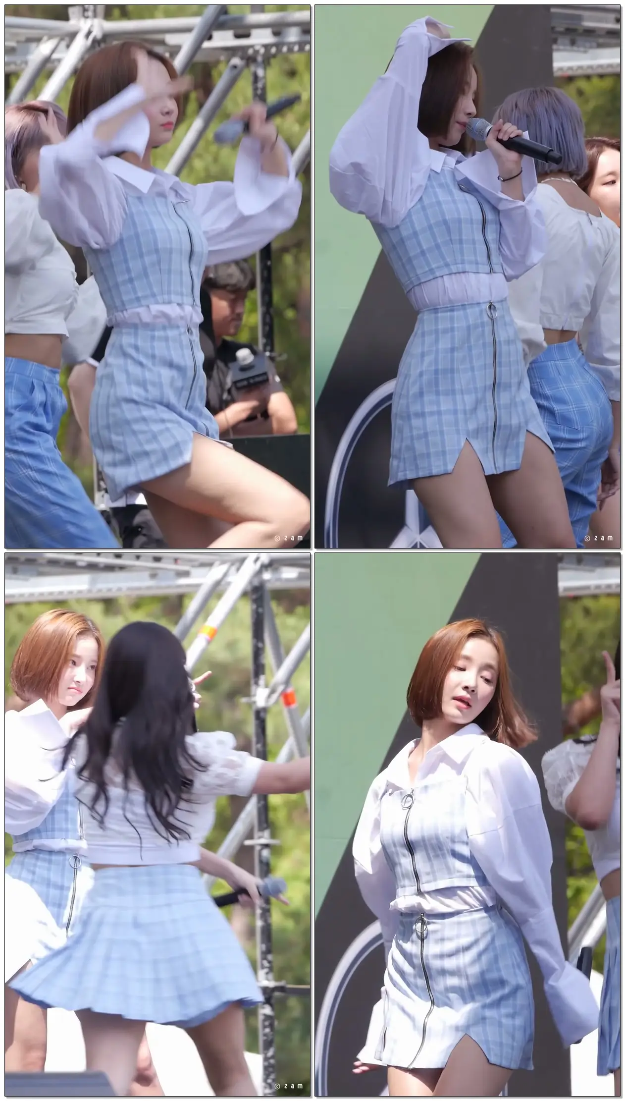 190526 #모모랜드 #연우 - 뿜뿜 & I'm So Hot (기브앤레이스 여의도공원)