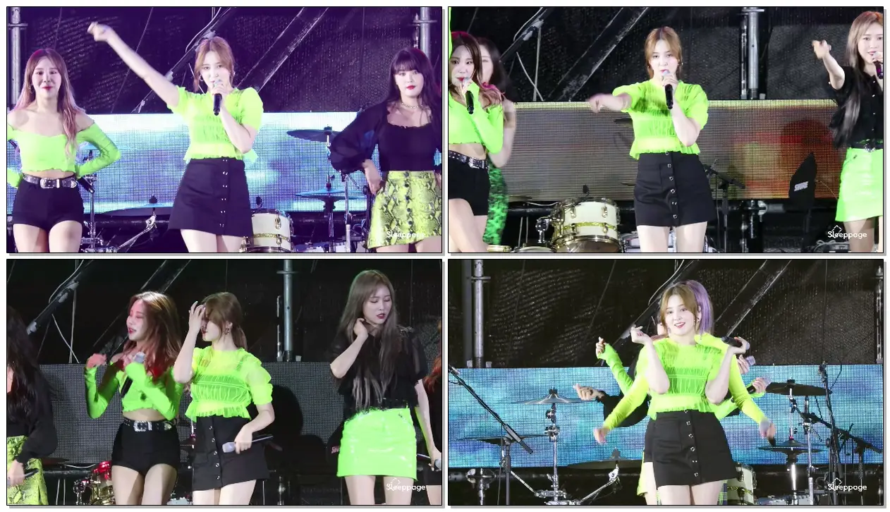 190608 #모모랜드 #MOMOLAND 어마어마해 WONDERFUL LOVE #낸시 #NANCY @ DMZ POP CONCERT