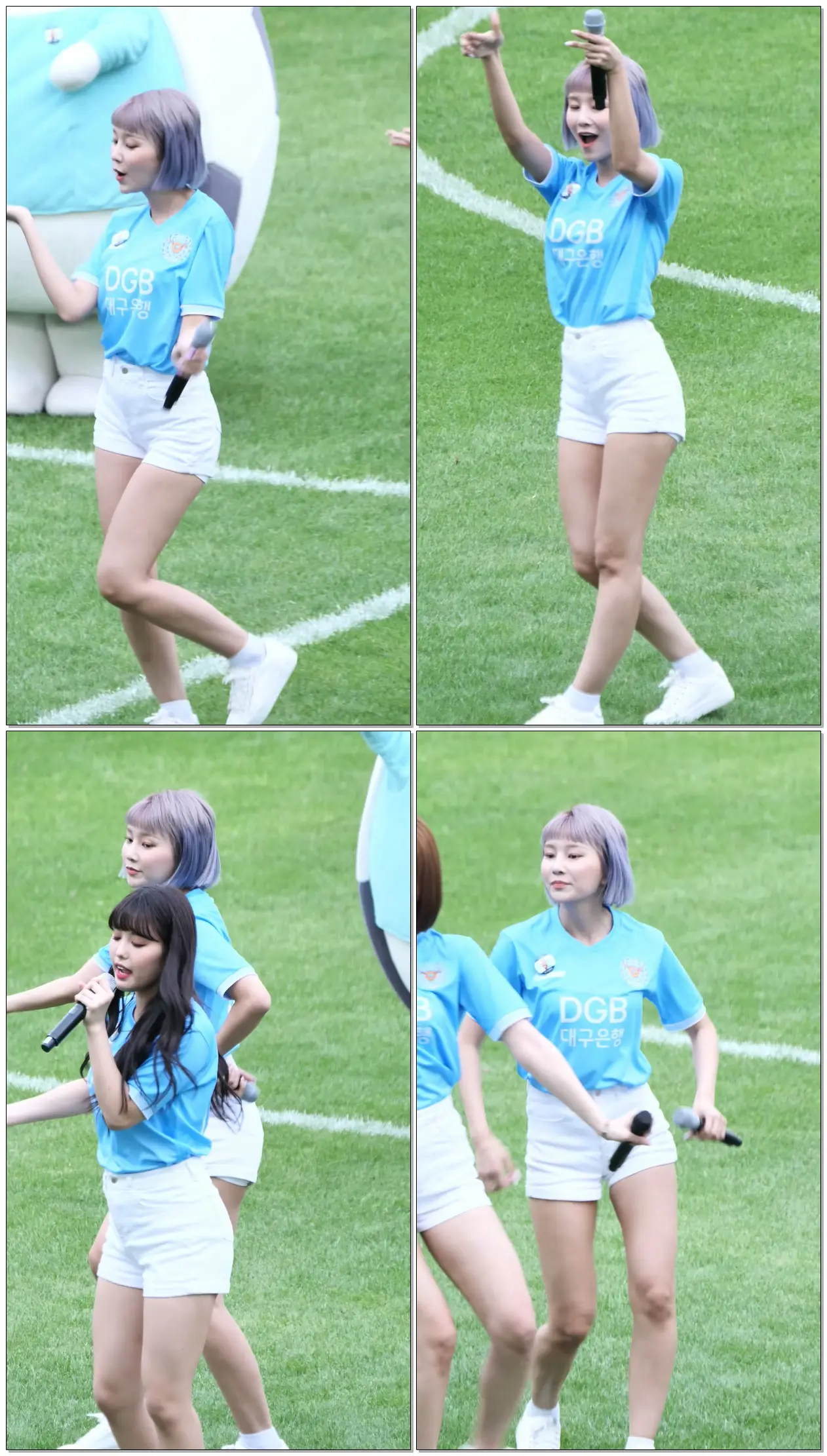 190526 #모모랜드 #MOMOLAND #혜빈 #Hyebin '암쏘핫 I'm so hot' @ 대구FC 하프타임 공연