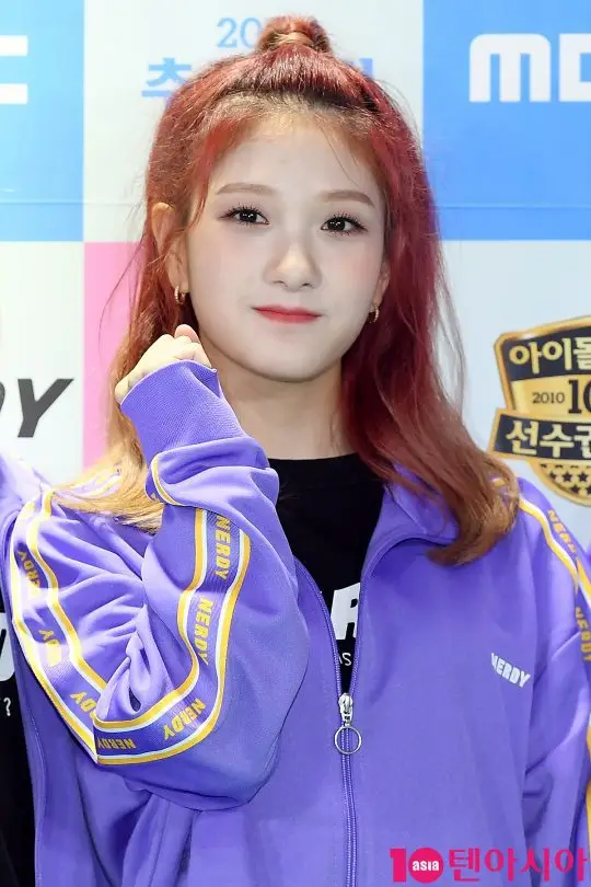 프로미스나인 아육대 기사짤.jpg