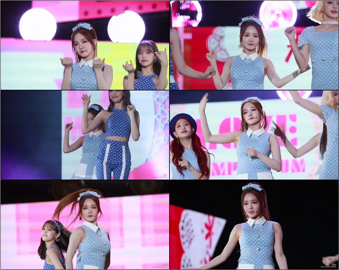 190722 #프로미스나인(#fromis_9) #노지선 - LOVE RUMPUMPUM (USF 쇼 음악중심)