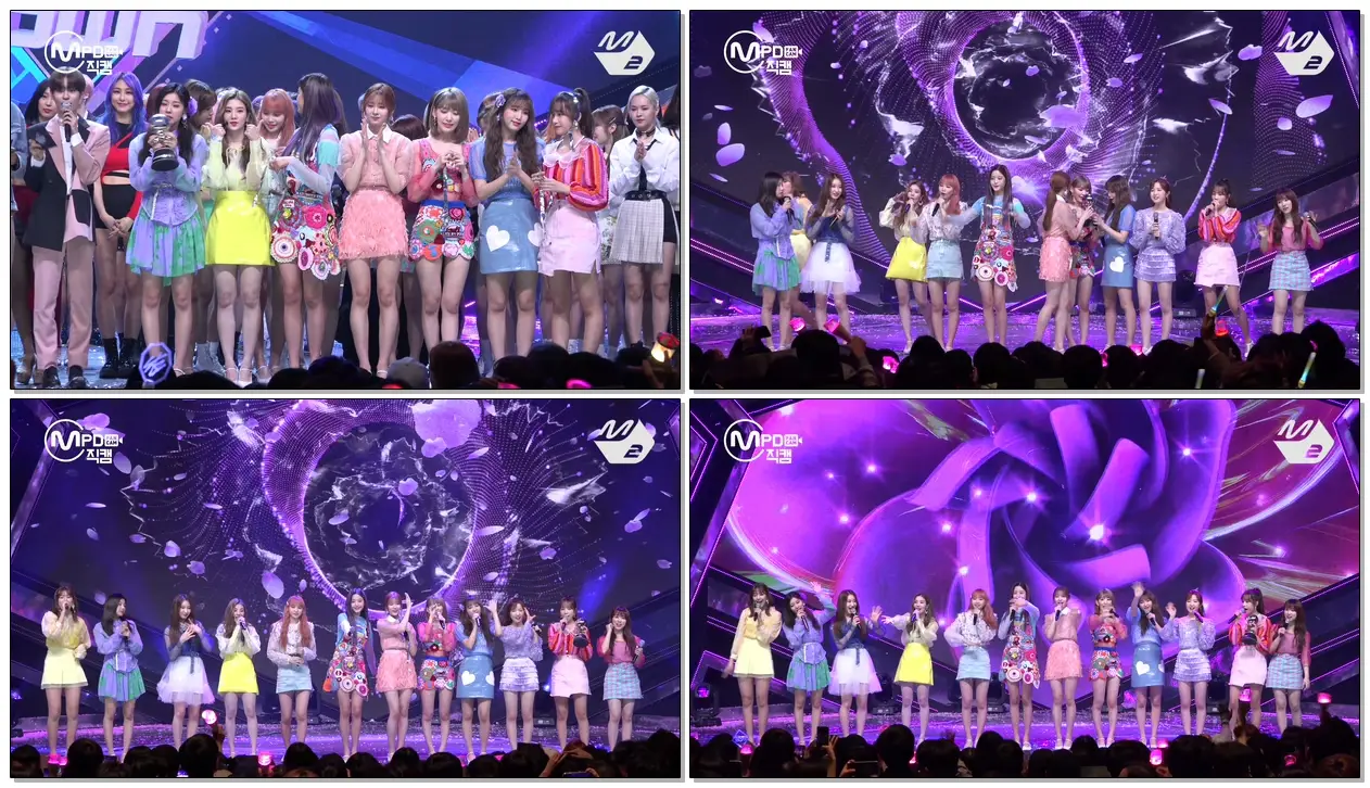 #아이즈원 1위 앵콜 직캠 4K '비올레타(Violeta)' (IZ*ONE FanCam No.1 Encore) | @MCOUNTDOWN_2019.4.11