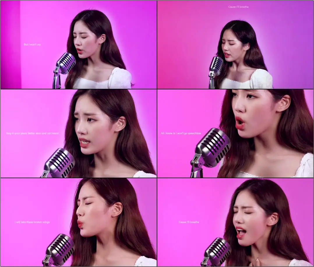 #프로미스나인 #fromis_9 #speechless 프로미스나인 (fromis_9) 'flaylist' 'Naomi Scott - Speechless' covered by 지원