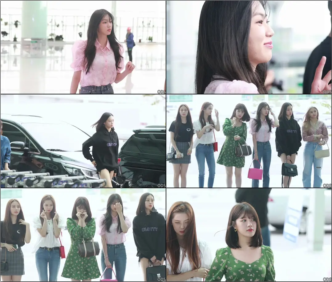 190920 #CLC #오승희 #권은빈 - 인천공항 출국