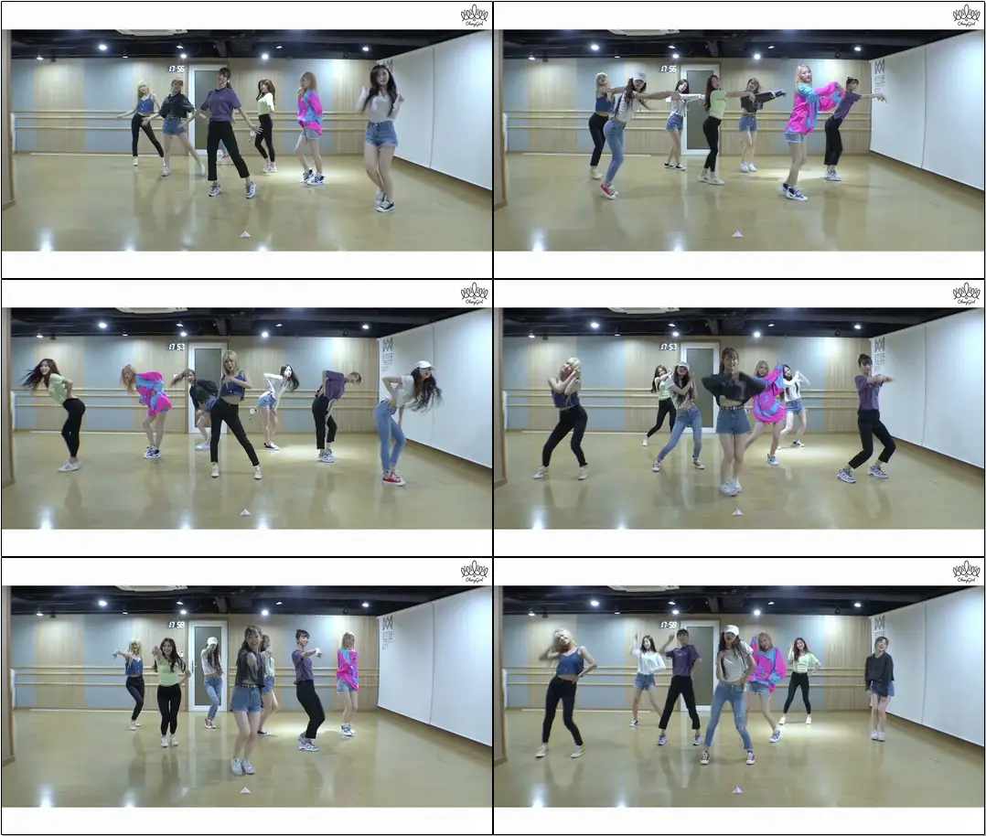 오마이걸(OH MY GIRL)_BUNGEE (Fall in Love)(Dance Practice Video)