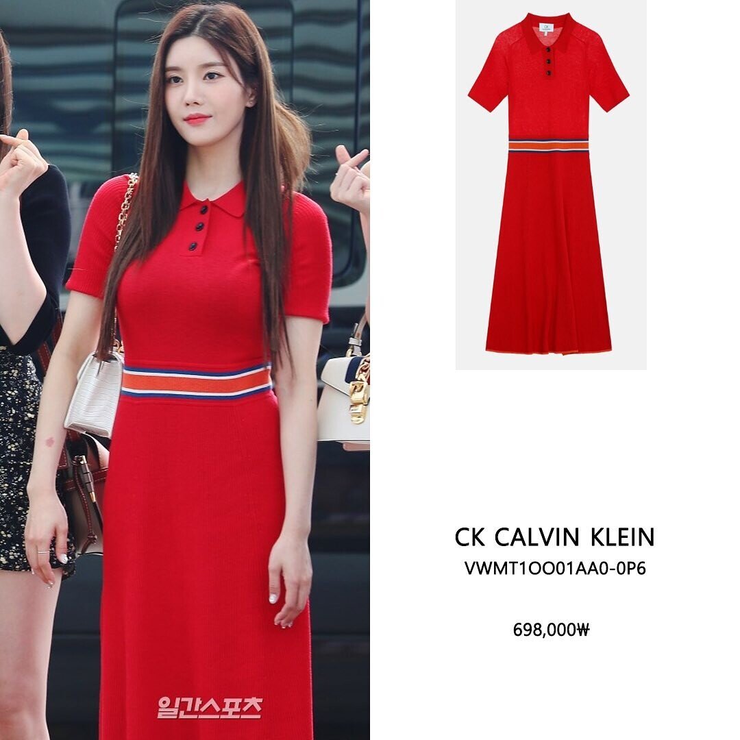 빨간 원피스 입은 #아이즈원 #권은비 (가격은??)