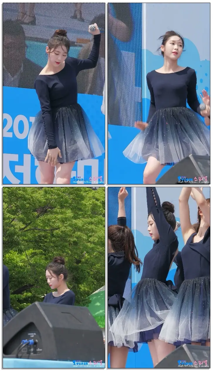 190511 #오마이걸 #지호 직캠 4K '비밀정원 Secret Garden' OH MY GIRL #JIHO fancam @ 몸짱소방관 대회