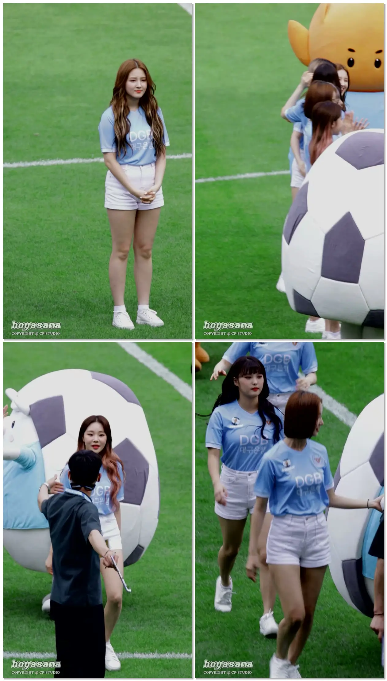 190526 #모모랜드(#MOMOLAND) #낸시(#Nancy) 시축/kick-off 직캠/fancam @ DGB 대구은행파크