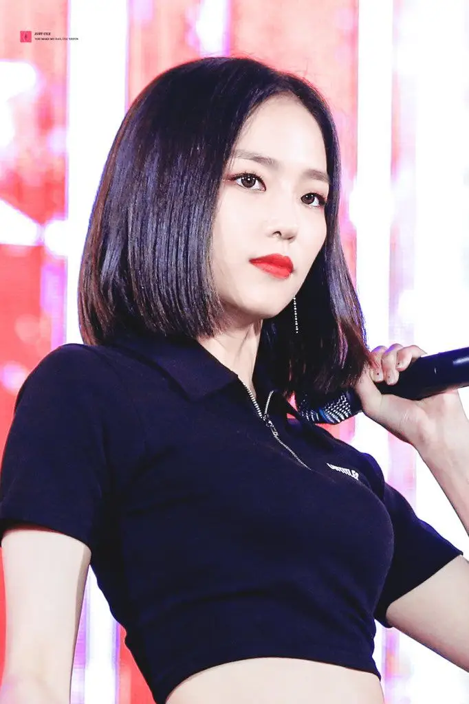 단발 예은(CLC).gif