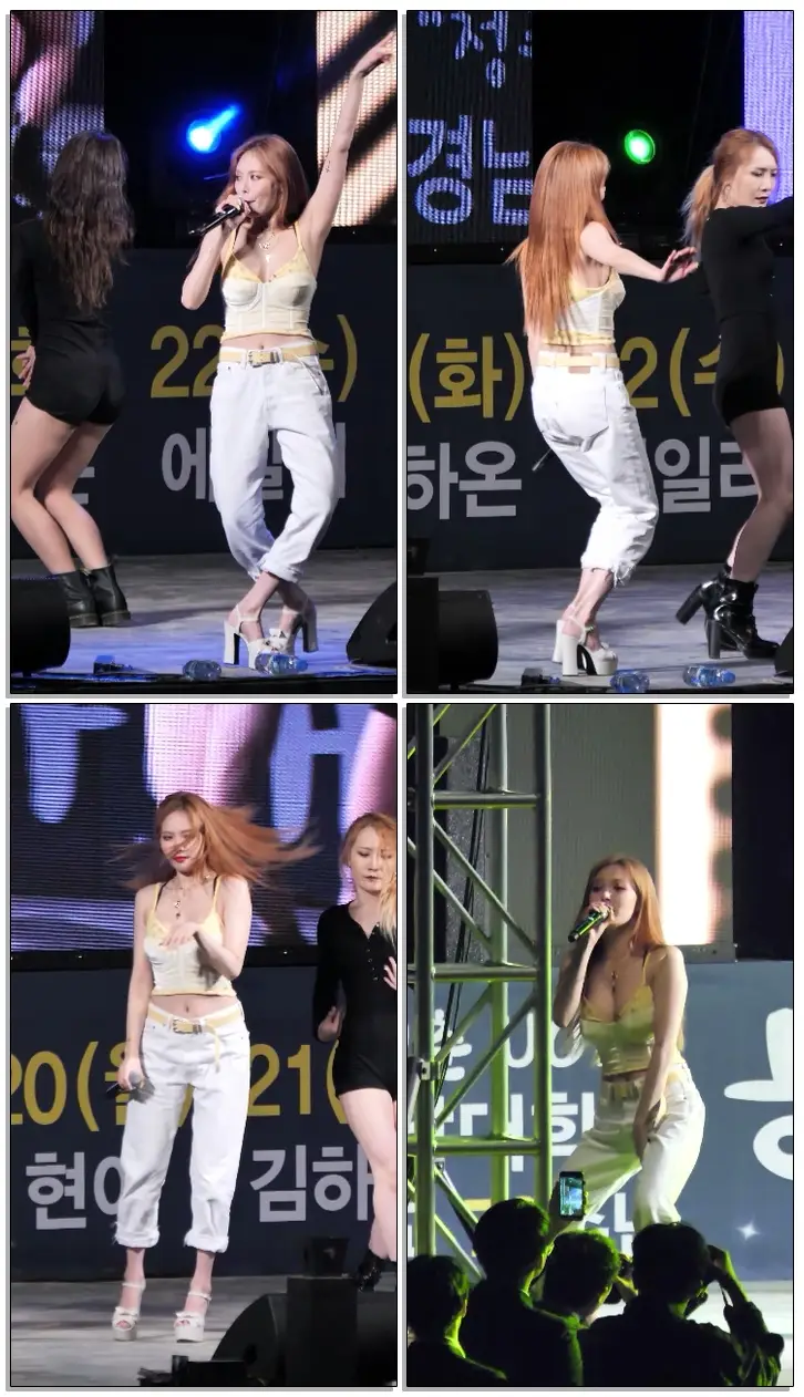 190520 #현아 #HyunA 베베 BABE 경남대학교 한마대동제