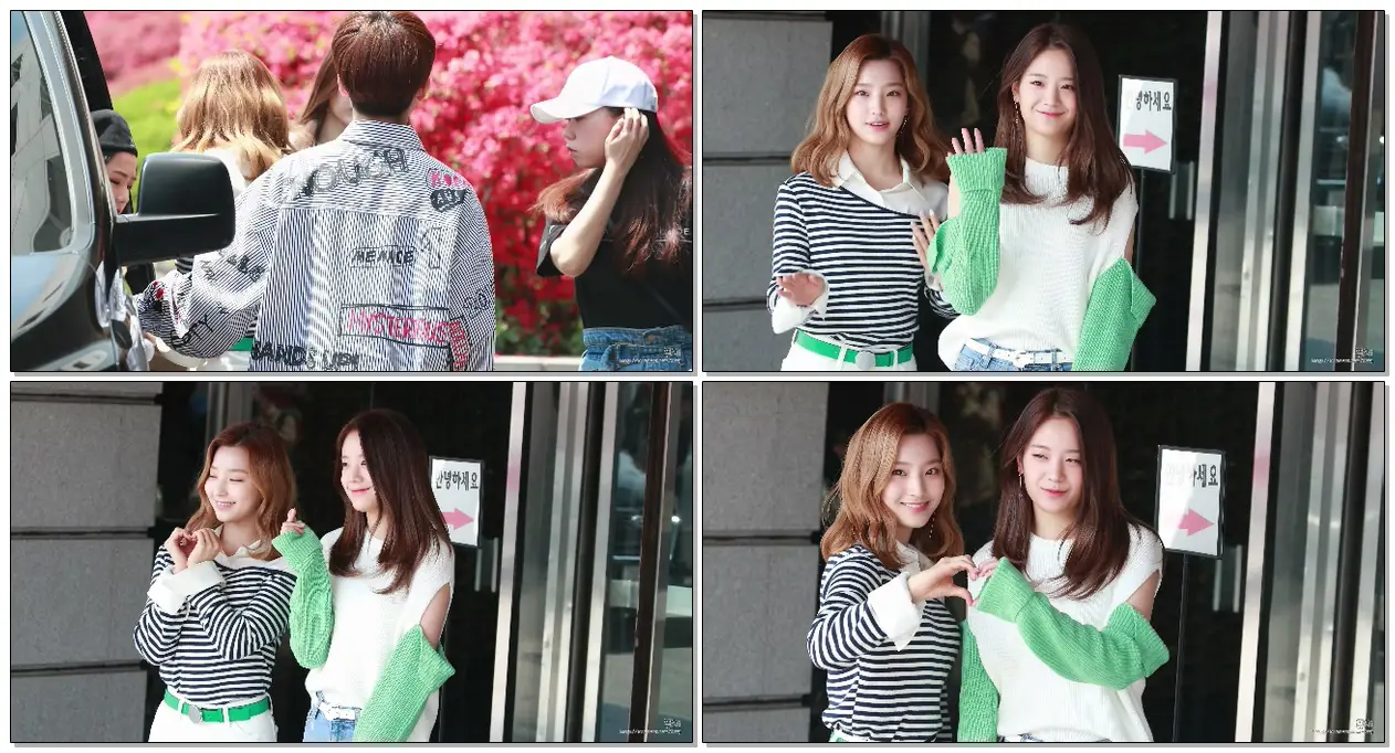 190505 #프로미스나인(#fromis_9) #장규리 (KBS 안녕하세요 녹화 출근길)